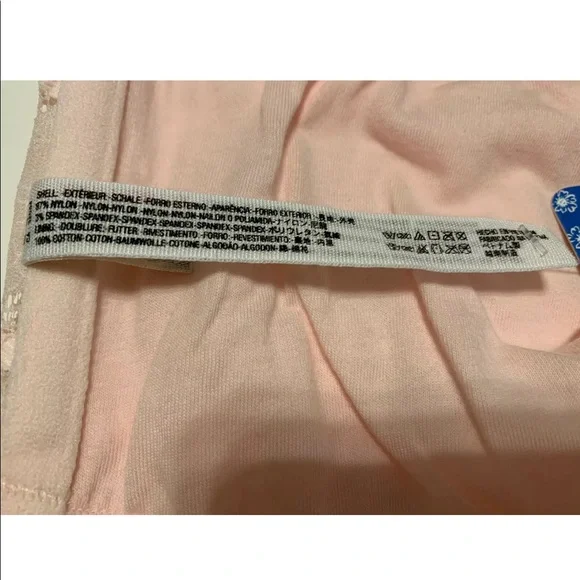 FREE PEOPLE Large Bralette Lace Bandeau Soft Pink - Picture 9 of 9